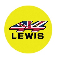 · ready stock F1 Racing Champion Hamilton No. 44 Car Magnetic Car Sticker Fan Merchandise