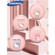 Cute Pink Earbuds for Girls - HelloKitty Cat TWS Bluetooth Earbuds with Cartoon Style