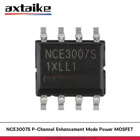 10PCS NCE3007S SOP-8 6.5A 30V 3.1W P-Channel Enhancement Mode Power MOSFET SMD IC