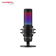 HyperX QuadCast S RGB USB Condenser Microphone ไมโครโฟนเอฟเฟกต์ไฟ RGB ไดนามิคปรับแต่งได้ผ่านซอฟต์แวร