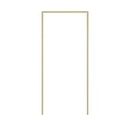 วงกบประตู PVC 70 x 200 ซม. สีครีม |WON|