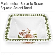 Portmeirion Botanic Roses Square Salad Bowl
