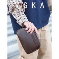 1Pc Large Capacity Casual Business Handheld Clutch Bag Handbag Wristlet Bag Holiday Essentials For T