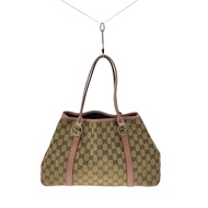 GUCCI Tote Bag bag_GG twins_GG canvas canvass BRW Direct from Japan Secondhand
