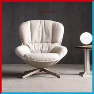 Belilah Premium 360° Relaxing chair / Linen Fabric Relax Chair /1 Seater Sofa Chair /Heavy Duty Comf