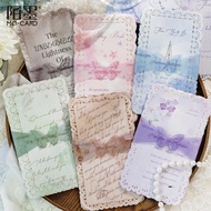 Momo Special Paper Hollow Lace Material Paper Lace Love Word Series Double Material 10 Sheets Starti