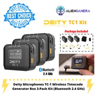 Deity Microphones TC-1 Wireless Timecode  Generator Box 3-Pack Kit (Bluetooth 2.4 GHz)
