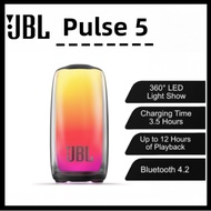 JBL Pulse 5 Portable Speaker - Wireless, Waterproof, RGB Light Show, Long Battery, Dual Speaker Pair