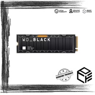 WESTERN DIGITAL SN850X BLACK NVME GEN 4 M.2 SOLID STATE DRIVE ( WITH HEATSINK ) ( 1TB / 2TB )