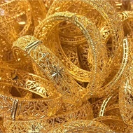 9 ️ ⃣ 24K Gold-Plated Bracelet Indian Bridal Wedding Jewelry Gold Bracelet Women's Bracelet 2026.1.1