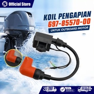 Ignition Coil Yamaha Outboard 6H2-85570-00 /697-85570-00/6R3-85570-00 Marine Coil Assy For F9.9 15 2