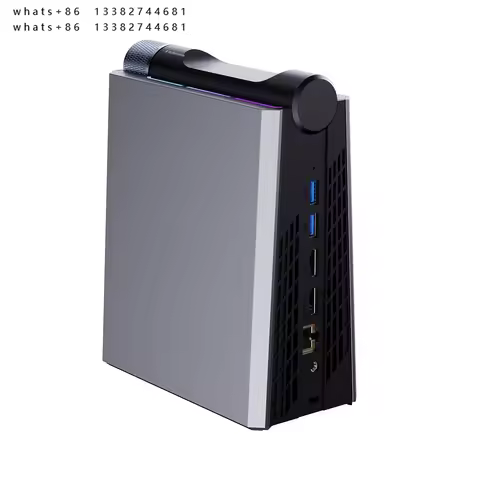 AM08pro AMD R9 6900HX Gaming Mini PC Win11 Pro OS DDR5 32GB M.2 SSD 500GB 4K Wifi6 HD-MI DP Gaming C
