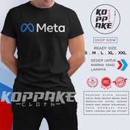 Meta Logo Facebook T-Shirt New Logo Company Shirt