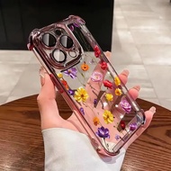 Dried Flower Pattern Casing For Huawei Honor 600 Lite 400 Pro X7E X6E X8D X9D X6D X9B X9A X8C X7A X8