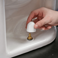 8/4/2pcs Universal Toilet Bolt Covers, Round Plastic Push-In Toilet Bolt Covers With Extra Washers, 