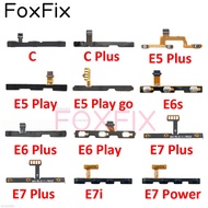 Power On Off Button Volume Side Key Flex Cable Replacement For Motorola Moto C E4 E5 E6 E6s E7 E7i P