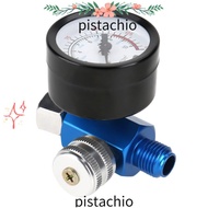 PISTACHIO Air Pressure Regulator​, ​Pressure Gauge​ ​Adjustable​ Spray Paint Tool Regulator​, ​G1/4 