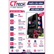 CTTECH 08 CLF RTX 3060 12GB / I5-12400F / MSI B760M-E / 32GB RAM / 512GB NVMe SSD | New new