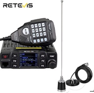 Retevis วิทยุมือถือ RT95ที่มีฐานภูเขาเสาอากาศ NMO และแม่เหล็กสายคู่เครื่องรับสัญญาณวิทยุชนิดพกพา200ช