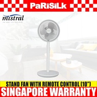 Mistral MHV998R Mimica  High Velocity Stand Fan With Remote Control (10inch)