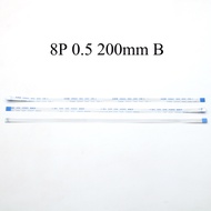 【Hot New Release】 1-3pcs New FFC FPC Flexible Cable for A55V K55V Touchpad flex cable Length 20cm 8 