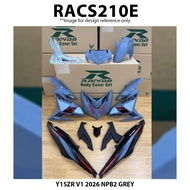 Rapido Cover Set Assembly Y15ZR V1 V2 2026  NPB2 Blue Ysuku Accessories Motor Y15 Coverset Y15ZR