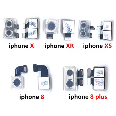 Tested For IPhone 6 6S 7 8 Plus X XR XS Max Rear Big Back Camera Flex Cable Main Camera Module Repla