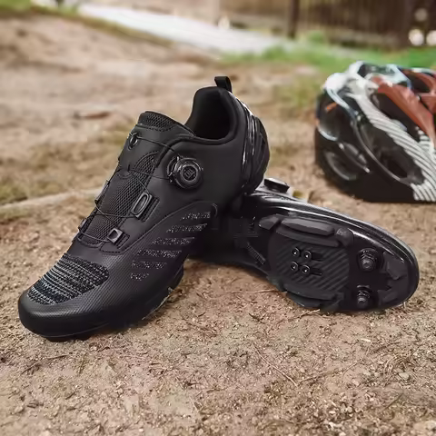 Cycling Flat Pedal Shoes Man Bike Outdoor Footwear Men Speed Cycling Sneaker Men's Road Cycling Shoe