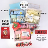 [SET B] Einashop Christmas Gift set Xmas Gift towel Christmas Gift Ideas Christmas gifts for colleag