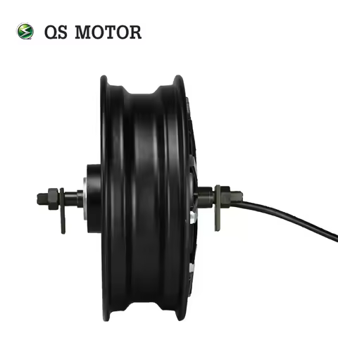 12*3.5inch QS Motor Wheel Hub Motor 260 1500W V1 for Electric Motorcycle E-Scooter