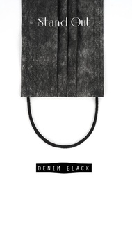 LEVEL 3 成人醫用口罩 – 牛仔黑 (50片)