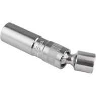 PLAYOCCAR 16mm Magnetic Swivel Spark Plug Socket Compatible with BMW, 3/8 inch Drive 12 Point Thin W