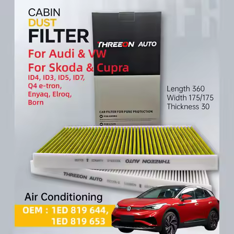 WESTGUARD Activated Carbon Cabin Filter For VW Volkswagen ID.3 ID4X ID6X CROZZ Audi Q4 e-tron Skoda 
