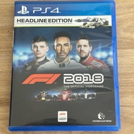 PLAYSTATION PS4 F1 2018 DISC GAMES