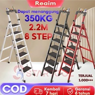 CodTangan L 5/6/7/8 Step Multifunctional Folding Ladder Folding Iron Ladder Household Ladder 4 Step 