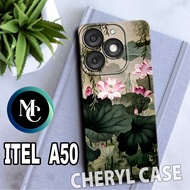 HP Rubber case for ITEL A50/CC21/Calligraphy Motif/softcase ITEL A50/Casingsilicon/case ITEL A50hp