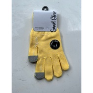 Cool touch screen knitted gloves