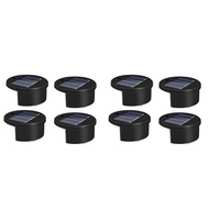 8pack Solar Powered Swimming Pool Edge Lights for Inground Pools Above Ground Waterproof Wireless Po