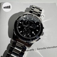 Jam Tangan Pria Original Hamilton Jazzmaster Seaview Chrono Quartz H37512131 Full Set Mint Condition
