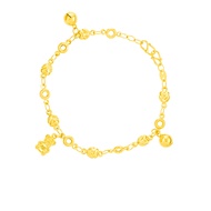 Citigems 916 Gold Design Anklet