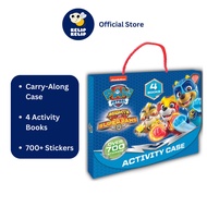 Paw Patrol Mighty Pups Super Paws Activity Case Gift Set With 4 Books & 4 Sticker Sheets For Kids