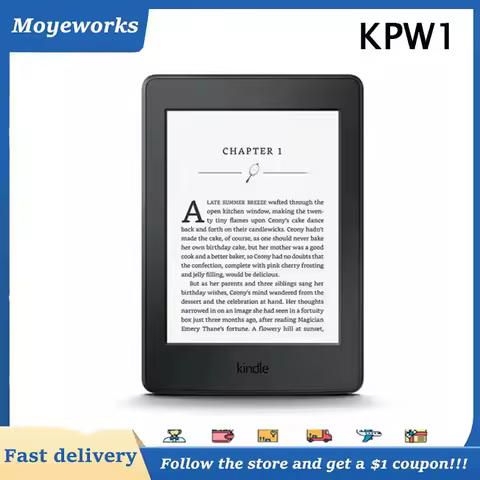 stock Kindle E-book Reader Kindle Paperwhite 1 Ereader 6" E-ink Touch Screen with Backlight Kindle E