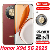 Honor X9d 5G 2025 Full Cover Tempered Glass Flim For Honor X9d 5G, Honor X9d Smart 5G, Honor X9c Sma
