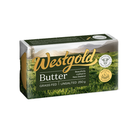Westgold - 紐西蘭無鹽牛油 (250克) 急凍 -18°C