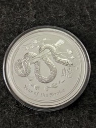 澳洲 2013 年蛇年生肖銀幣 2oz