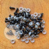 MATA Doll Eyes Amigurumi Round Doll Eyes Safety Doll Eyes/