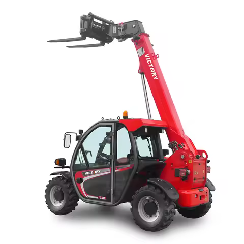 4x4 Telehandler Loader AC VT2506 Telescopic Forklift Wheel Loader Telescopic Handlers And Attachment