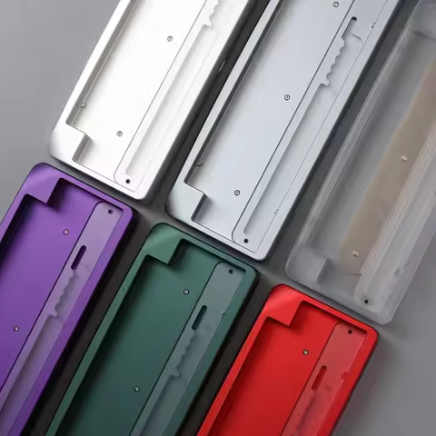 KBDFans Agar Mini 40% Keyboard Case Aluminum PC Brass Shell for Custom Mechanical Keyboard Accessori