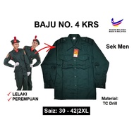 Baju No. 4 KRS Kadet Remaja Sekolah Menengah (TR307)