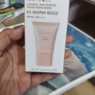 JUDYDOLL Sun Defense Tinted Moisturizer Sunscreen 03 Warm Beige SPF50+ PA++++ 15g